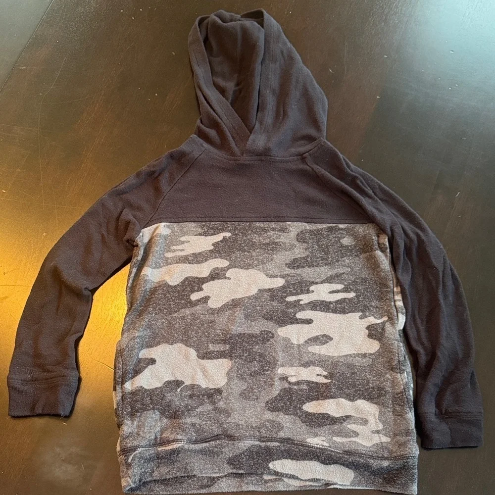 Cozy Camouflage Kids Hoodie